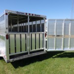 back gate aluminum trailer